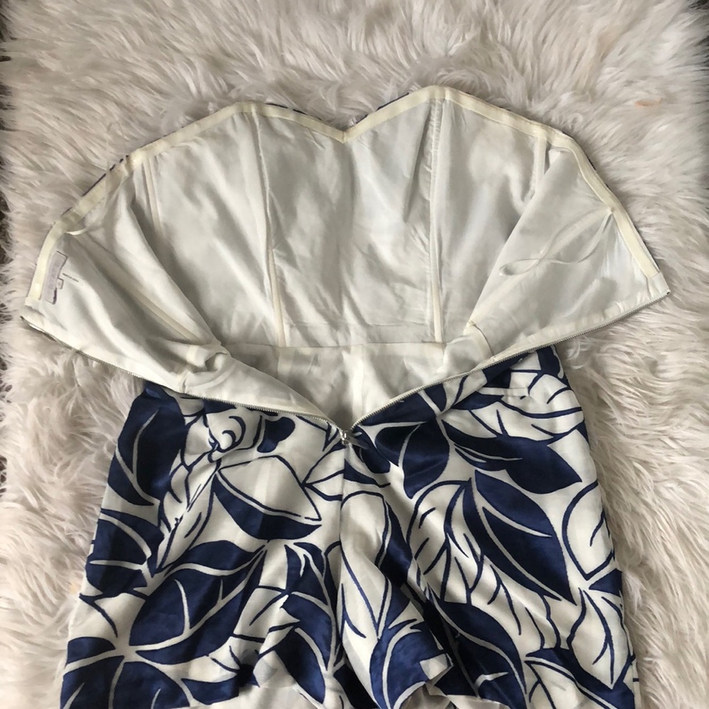 Patterned Structured Romper - image 4